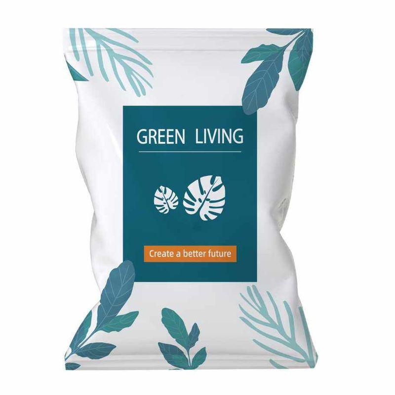 Vacuum Compression Bags for Home Use, Quilt Storage Bags, Travel Clothing Vacuum Storage Bags, down Jacket Storage Bags Green Leaf Style 40*60cm