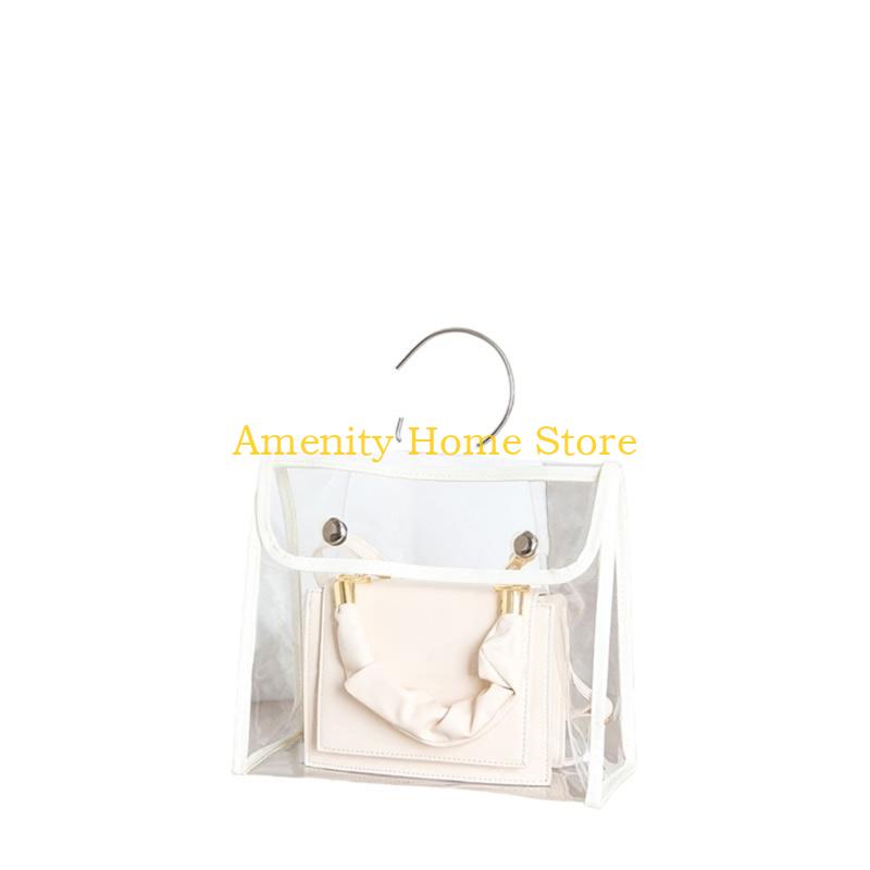 

F26C Handbag Organiser 4 Sizes Hanging Handbag Storage Bag Closure for Closet S