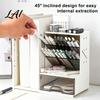 Adjustable Bookends for Book Pen Organizer with Retractable And Pegboard Multi-Functional Angled Makeup Student Dormitory Desk Accessories