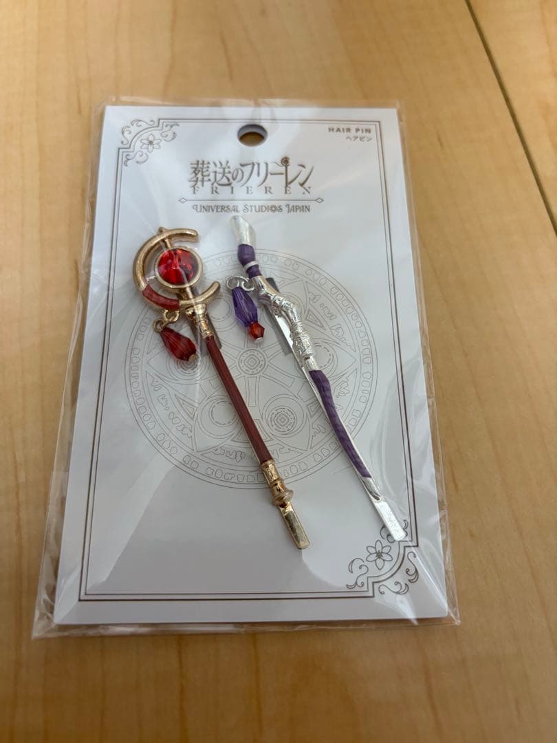 USJ Frieren Fern Hairpin Set 2pcs Anime Wand Universal Studios Japan