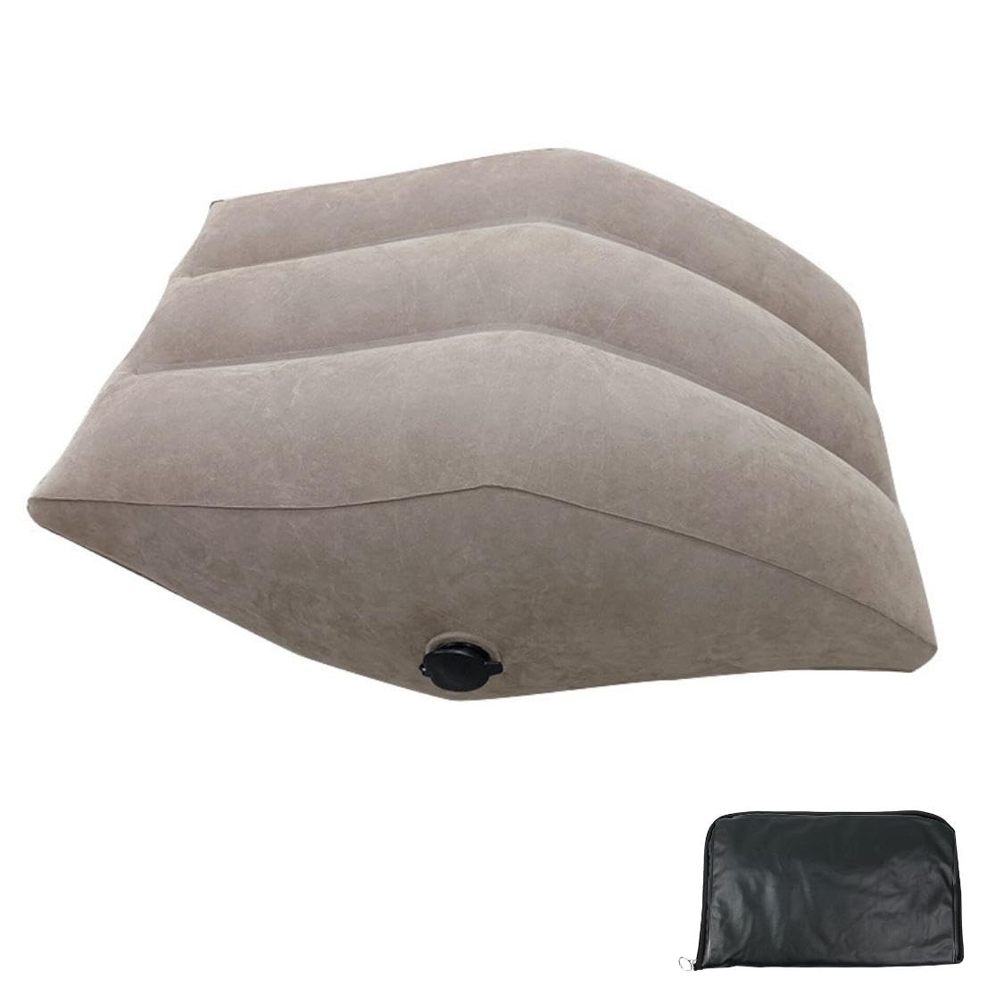 

adelphos Foot for Relieves Lumbar Storage Bag FOOT3 Pillow, Sleeping, Swelling, Pillow, Cushion, Footrest, Inflatable, Stretchable, Included, (1 Pair)