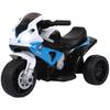 Electric Motorbike for Kids Ride on BMW Motorbike W/Headlights and Music, 6V, Blue