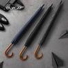Rain Umbrella for Men Japanese Style Wooden Handle Long Handle Umbrella Windproof Strong Golf Big Umbrella