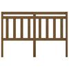 Headboard Honey Brown 166 X 4 X 100 Cm Solid Pine Wood