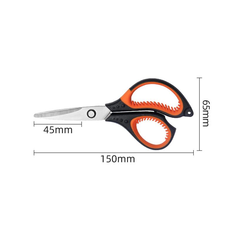 Stainless Steel Blade TPR Handle Fishing Scissor Outdoor Portable Fish Line Cutting Tool Fishing Tackle Pesca Accessories