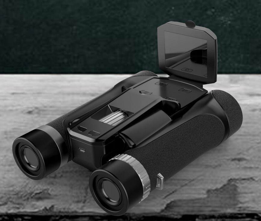 High-Resolution 48MP Digital Binocular Telescope Camera 10x32 Folding Prism