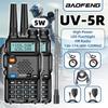 1/2X Baofeng UV-5R High Power Dual Band Long Range Walkie Talkie 128CH VHF UHF 5W UV5R Portable Handheld Hunting Two Way Radio