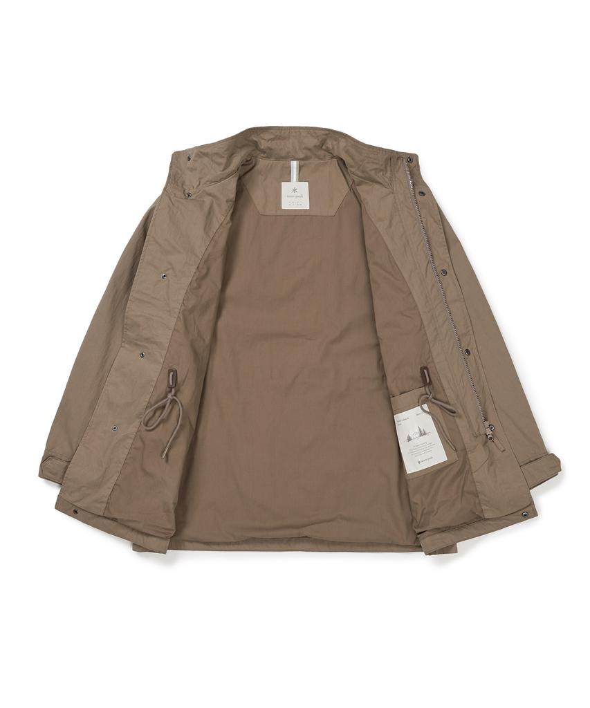 Snowpeak Apparel Kland Mid-Length Field Jacket (S24Fudjk92) Cocoa