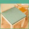 Cotton Cushion Chair Comfortable Linen Relieves Pain Pressure Strap Design Nonslip Sponge Seat Cushion