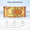 Floral Garden Theme Beach Towel Personalized Custom Name & Text Soft Quick Dry Beach Towel for Swimming Travel