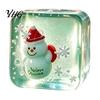 Clear Cube Fidget Toy Stress Relief for Halloween Christmas, Anxiety Reduction Ice Squeeze Holiday Toy, Slow Rising Sensory Gift Party Favors