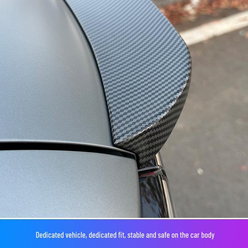 Chery Tiggo 8L Rear Roof Spoiler - External Decorative Wing Modification.