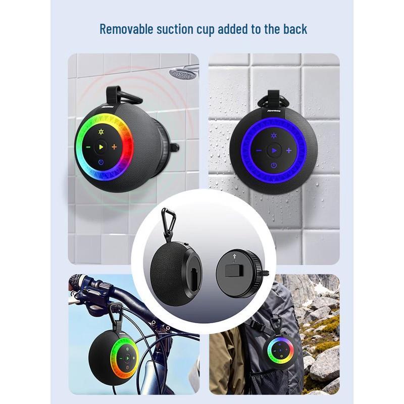 Newmine BT538 Waterproof Suction Cup Bluetooth Speaker CN Plug (adapter Included)