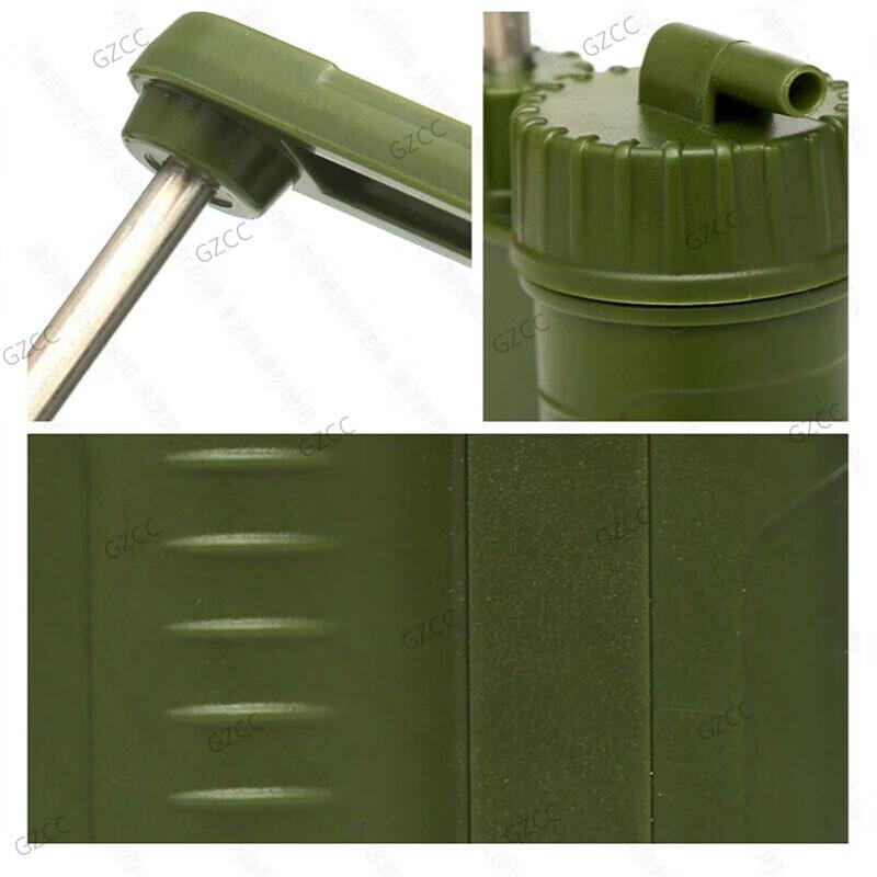 Portable Outdoor Survival Water Purifier & Multi-tool Kit