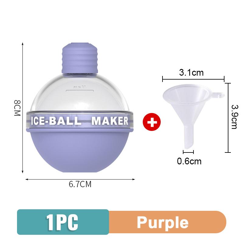 1 szt. Forma do mrożonych kul lodowych Whiskey Macaron Forma do kostek lodu Do domowej produkcji dużego lodu W kuchni Silikonowa tacka na lód Akcesoria kuchenne