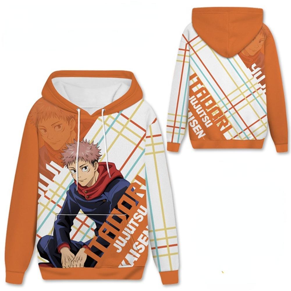 

Jujutsu Kaisen Hooded for Aldult Streetwear Hoodie Graphic Printed Unisex Hooded Pullover XXS