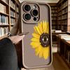 Yellow Sunflower Phone Case for iPhone 17 16 15 14 13 12 11 Pro Max Plus Anti Scratch, Gel Flexible Protective