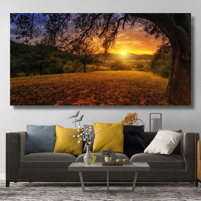 Ocean View Pictures, Sunset, Sunrise, Landscape Posters and Prints, Canvas Paintings, Living Room Wall Art