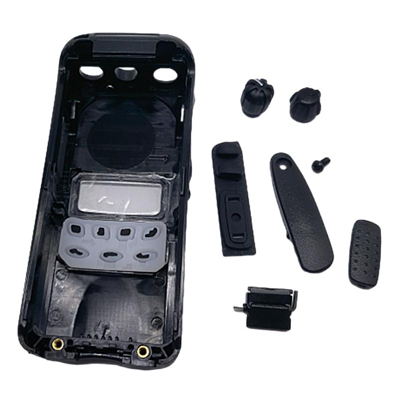 Replacement Repair Housing Cover Shell Sheaths Front Case with Knob for TK3312 TK2317 TK3317 WalkieTalkie