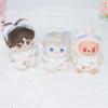 10CM Cotton Doll Clothes for Standing and Sitting Dolls - Fits 17CM Sitting Position, Dress-up Accessories
