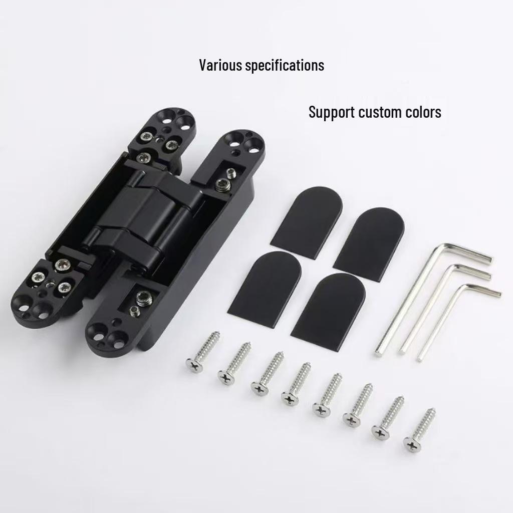 Invisible Adjustable Silent Hinge for Concealed Folding Doors