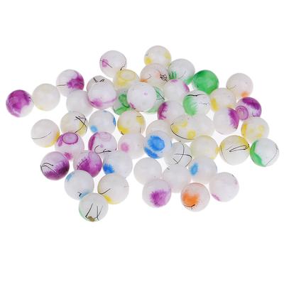 Confezione 100 Perline di Vetro Rotonde Multicolor da 8mm Dipinte al Forno per Creazione di Gioielli