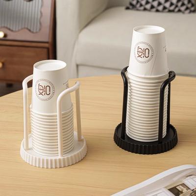 Portabicchieri Monouso, Erogatore d'Acqua, Bicchiere di Carta, Portaoggetti per Bicchieri d'Acqua, Tè al Latte, Bancone Bar Caffetteria, Dispenser per Tazze da Cucina Domestica