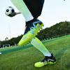 35-45 Men's High-top Large Size Football Shoes Long Nail Anti-slip Resistance TPR Artificial Captain Outdoor Youth Children Football Shoes