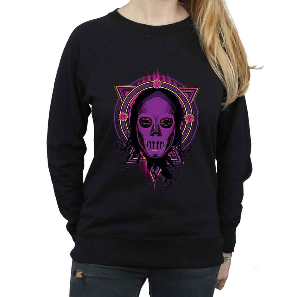 Harry Potter Womens/Ladies Neon Death Eater Sweatshirt