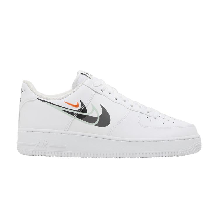 Nike Air Force 1 '07 'Multi Swoosh - White Black'