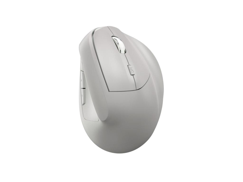 Ergonomic Vertical Wireless Rechargeable Bluetooth Mouse - Silent Dual Mode for Notebook