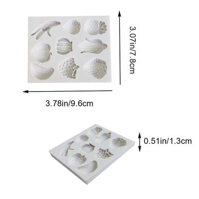 Vruchten Serie Siliconen Vorm Chocoladevorm Fondant Snoepvorm Taart Decoratie Gereedschap