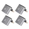 4pcs Right Angle USB C To USB Adapter 10Gbps High Speed 90 Degree Usb Female To Type C Male Adapter