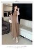 Maternity Dress Set: Spring/Summer 2026 Halter Neck Sun Protection & Slimming Design