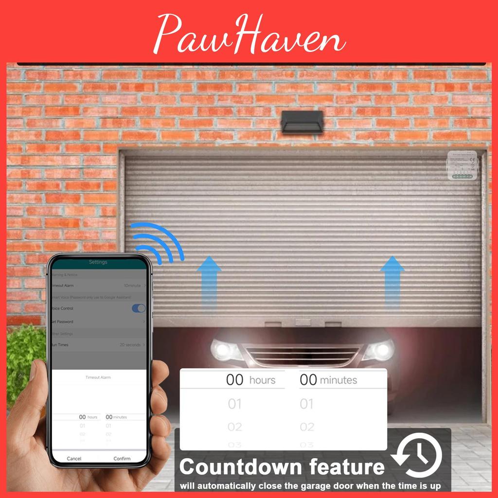 Opener Tuya Gate Zigbee Intelligent Garage Door Opener Controller Mobilephone Remotely App Control