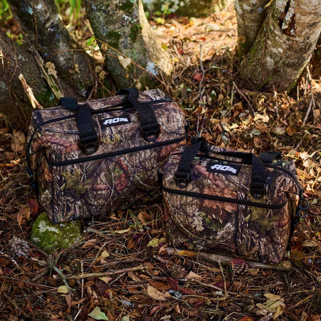 [Fuori stampa] AO Coolers Canvas Soft Cooler Confezione da 24 Mossy Oak Camo AOMO24 (Prodotto originale giapponese)
