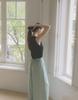 LAFELSORTOF Button Sleeveless Knit Top