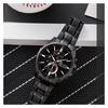 Casio EDIFICE Series Fashion Business IP Black Particle Coating Artificial Sapphire Mirror Solar Sports Waterproof Quartz Movement EFB-560SBC-1AVUPR