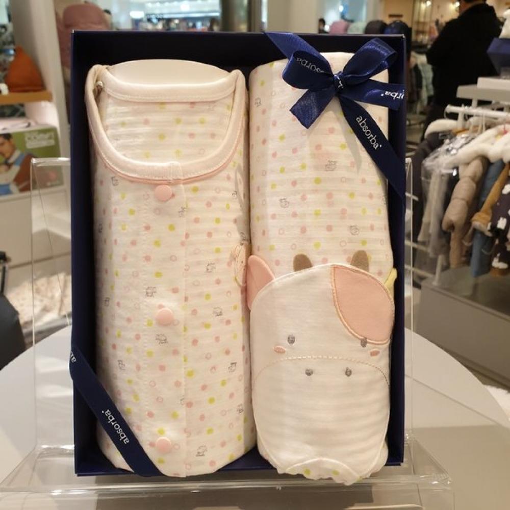 Absorba Summer Birth Gift Ox Year Commemorative Ukapima 7 Parts Innerwear + Ukapima 7 Parts Space Suit