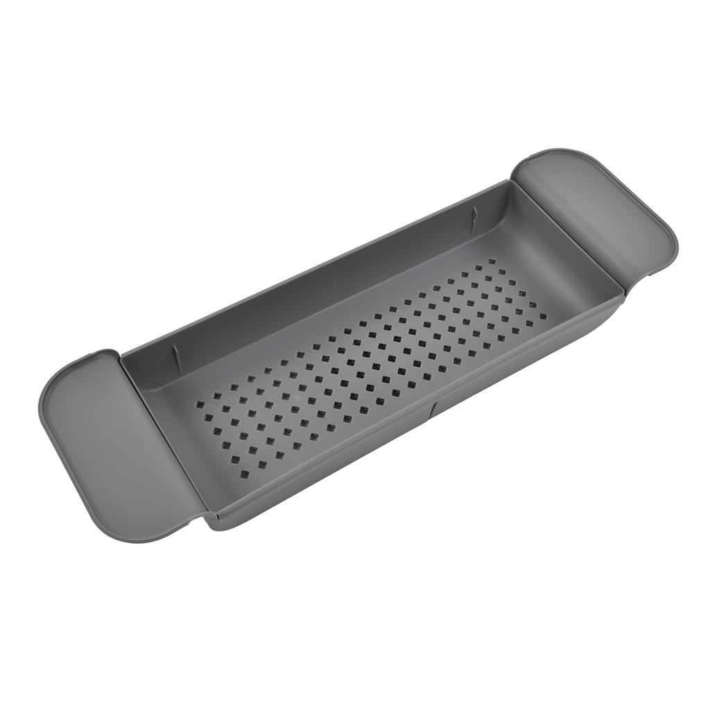 Expandable Bathtub Tray Multifunction Bathtub Rack Nonslip for Candle Towel Book Wine Phone