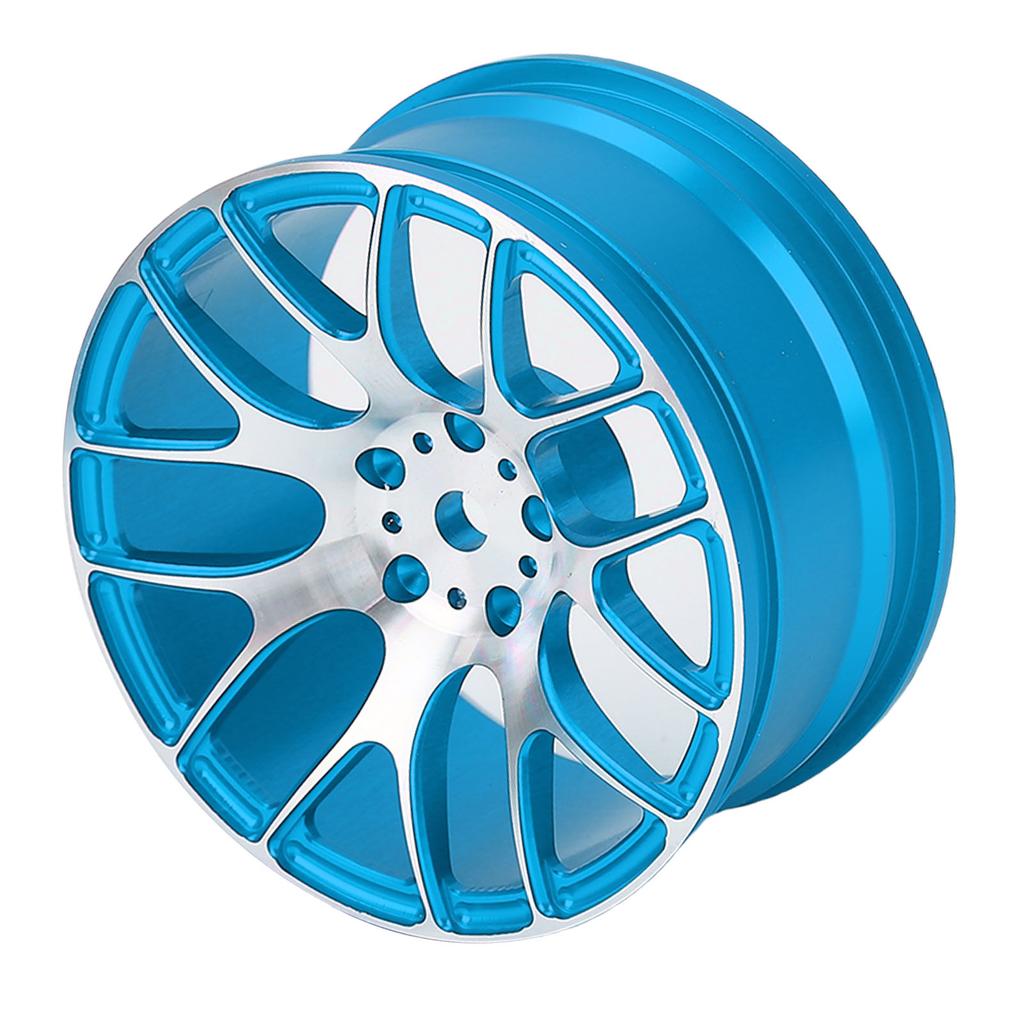 4PCS RC Wheel Hubs Replacement for MN128 MN86 G500 1 12 Aluminium Alloy RC Car Wheel Rim Hub Blue