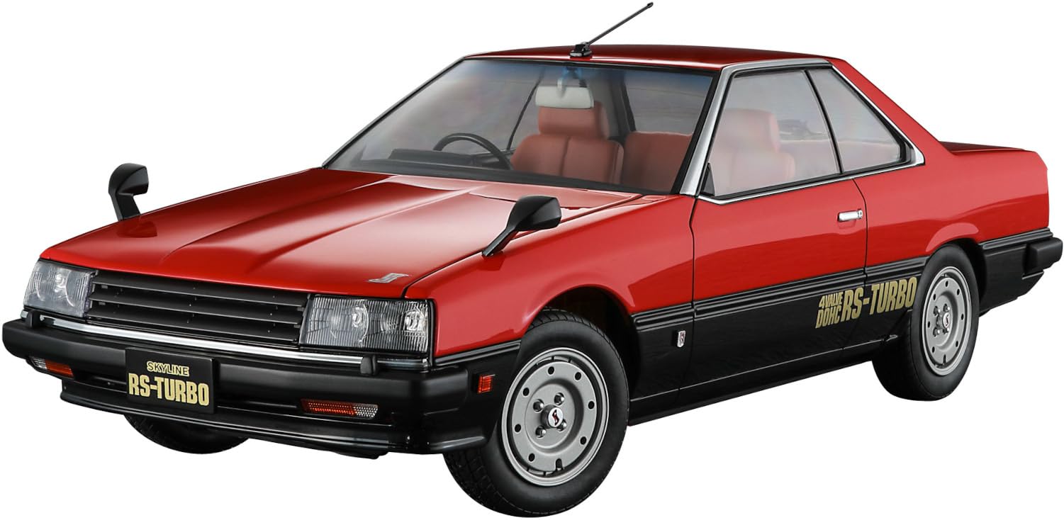 

Hasegawa Nissan Skyline 2000 Turbo RS Early Model 1983 Plastic Model Kit HC65 [New Mold] 1/24 (R30) (Car)