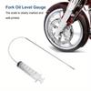 Universal Fork Oil Level Gauge Suspension Tuning Shock Adjustable Ring Measuring Tool Motorcycle Accessories