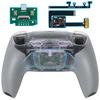 eXtremeRate RISE Plus MAX Back Paddle Kit for PS5 Controller with Clicky Trigger Stops Rubber Remappable Back Button Kit for PS5 Controllers