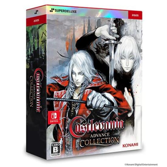 Ebiten Castlevania Advance Collection DELUXE EDITION 3D Кристальный Набор для Switch Эксклюзив Ebiten [Эксклюзив Amazon.co.jp] (Включает бонус)