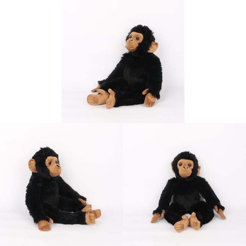 Peluche Scimpanzé con Imbottitura in Cotone PP per Bambini e Adulti