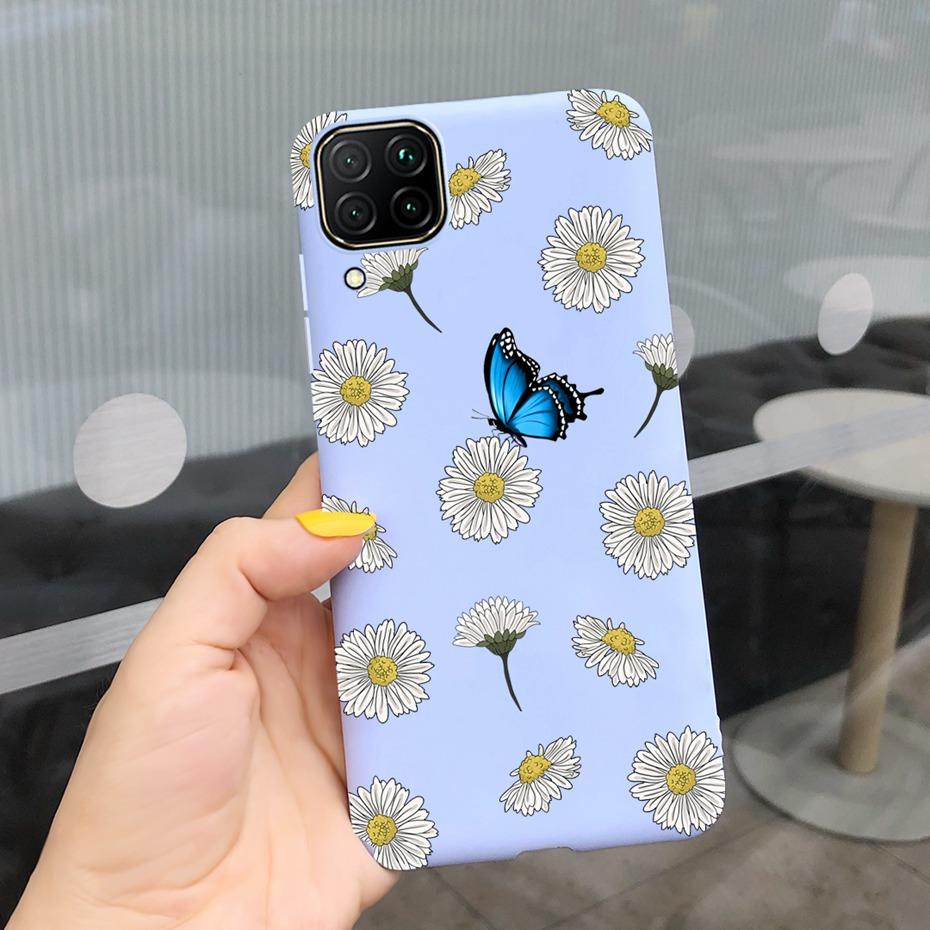 For Huawei P40 Lite Case Silicone Cute Cover Cases For Huawei P40 Lite E Cover Fundas P40Lite P 40 P40 Lite E TPU Coque Bumper