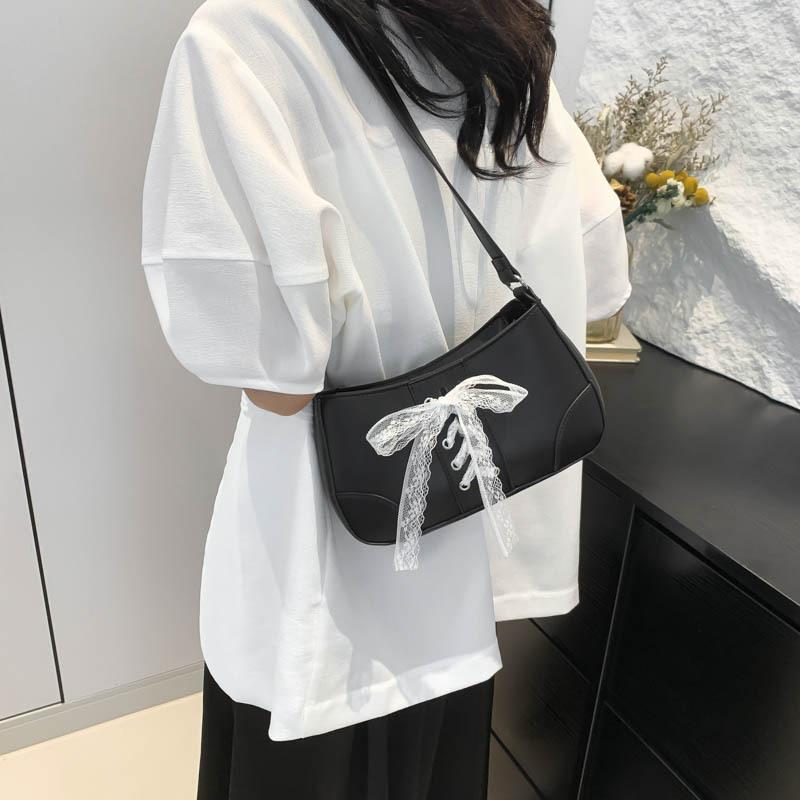 Bowknot Summer Trendy Small Square Handbag For Fashionable Women In Colors Various