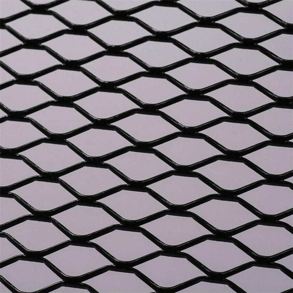 Universal Grill Net Car Front Aluminum Mesh Grille Bumper for Fender Hood Vent C