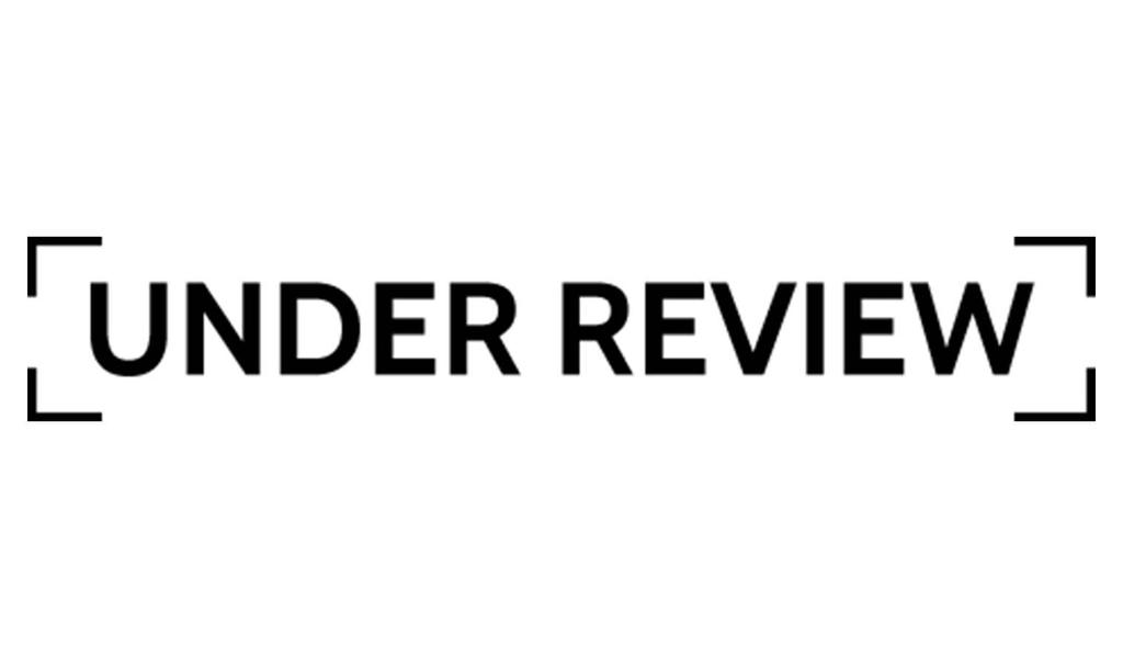 Printtoo Under Review Self Inking Rubber Stamp Pre-Inked Office Stamp- Home Office Business Stationery, Black- 42 x 9
